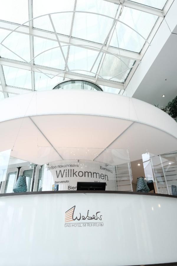 Webers - Das Hotel Im Ruhrturm Essen Eksteriør bilde
