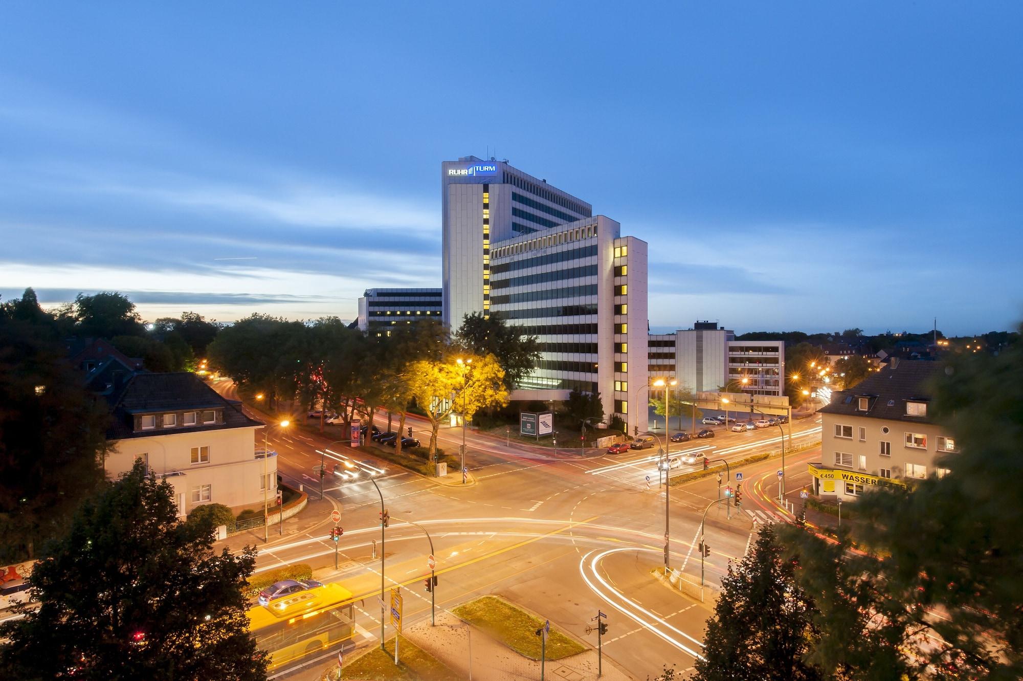 Webers - Das Hotel Im Ruhrturm Essen Eksteriør bilde