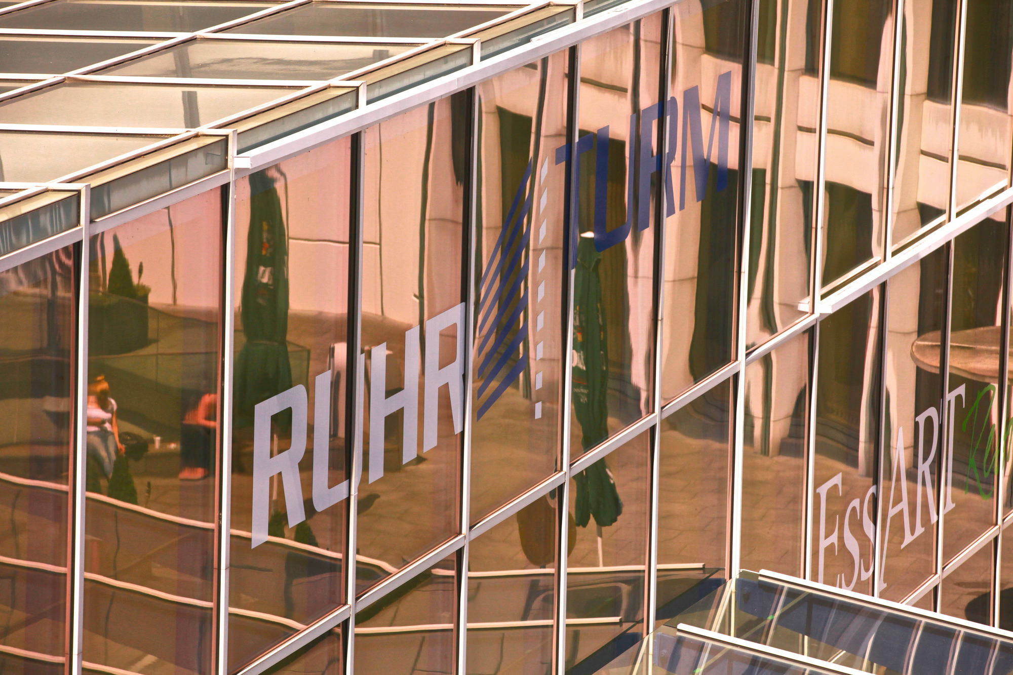Webers - Das Hotel Im Ruhrturm Essen Eksteriør bilde
